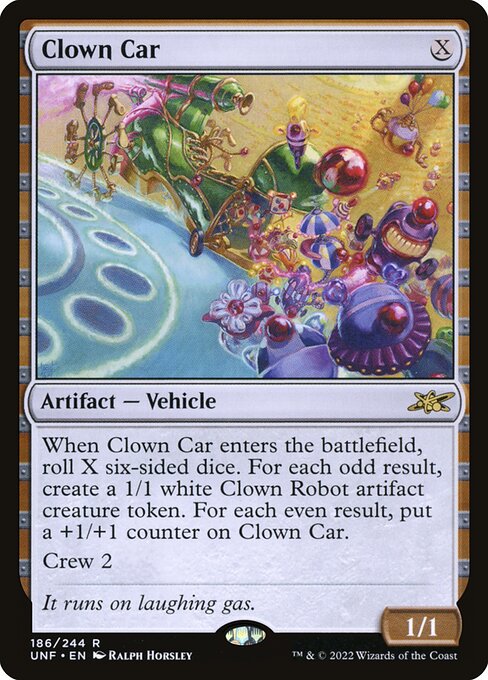 Clown Car - Unfinity - 186