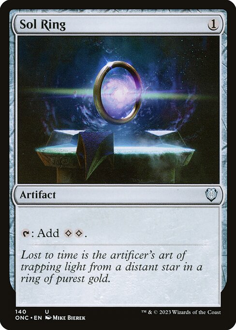 Sol Ring - Phyrexia: All Will Be One Commander - 140