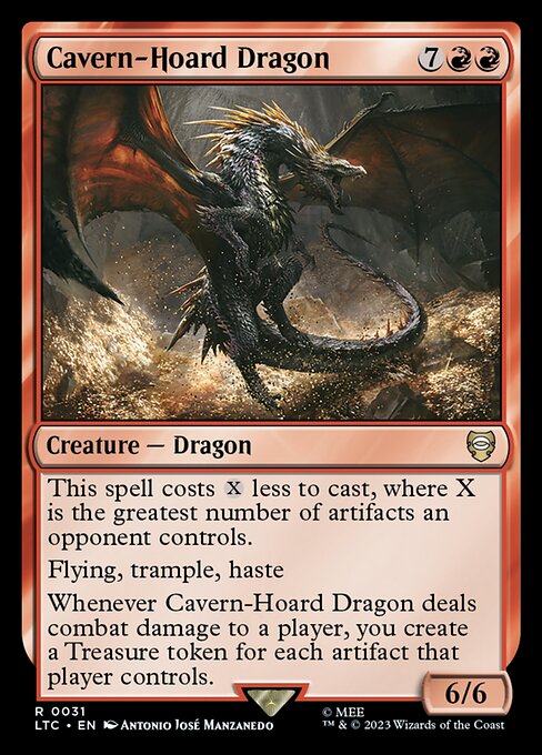 Cavern-Hoard Dragon - Tales of Middle-earth Commander - 31