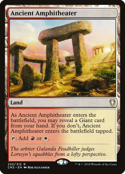 Ancient Amphitheater - Commander Anthology Volume II - 232