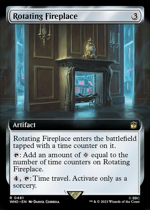 Rotating Fireplace - Doctor Who - 461
