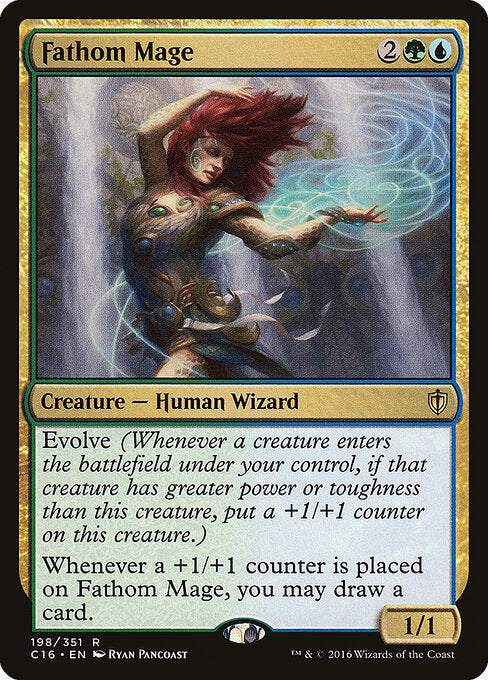 Fathom Mage - Commander 2016 - 198