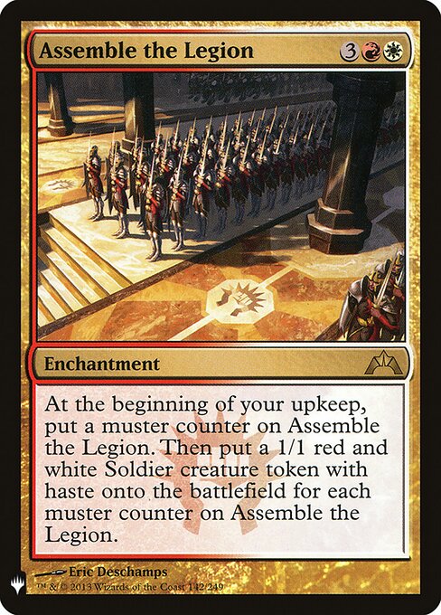 Assemble the Legion - The List - GTC-142