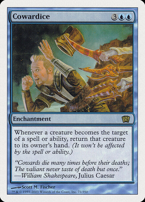 Cowardice - Eighth Edition - 71