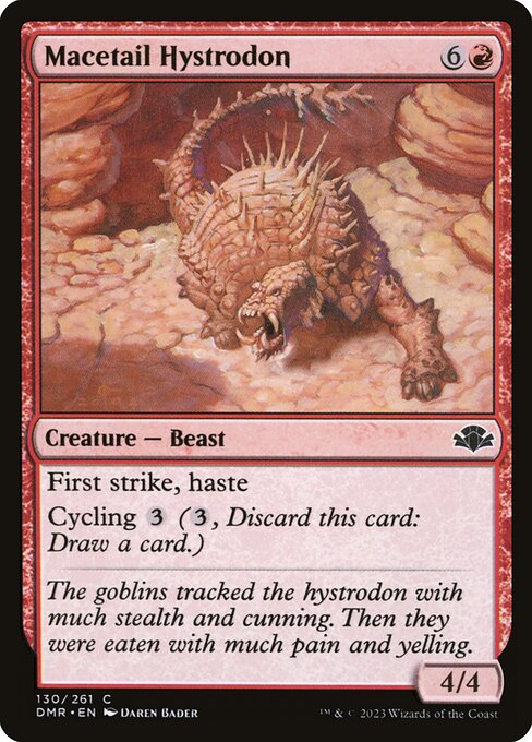 Macetail Hystrodon - Dominaria Remastered - 130