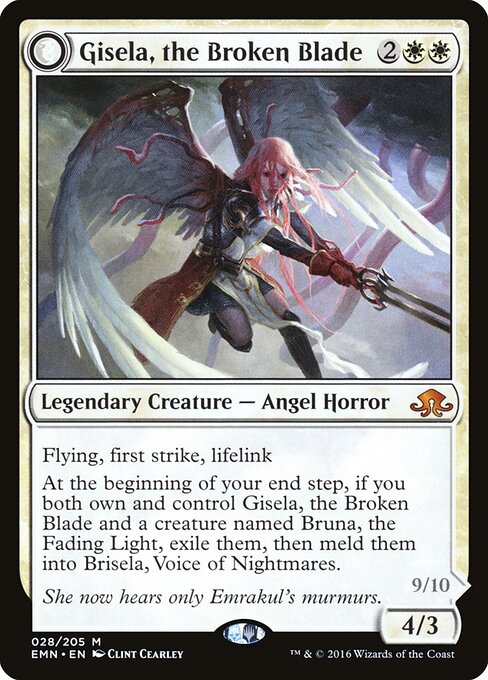 Gisela, the Broken Blade // Brisela, Voice of Nightmares - Eldritch Moon - 28