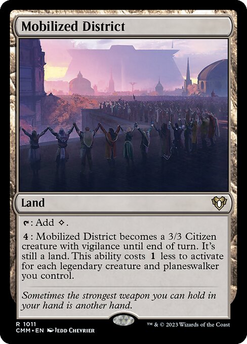 Mobilized District - Commander Masters - 1011