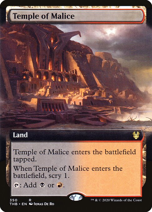 Temple of Malice - Theros Beyond Death - 350