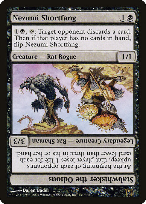 Nezumi Shortfang // Stabwhisker the Odious - Champions of Kamigawa - 131