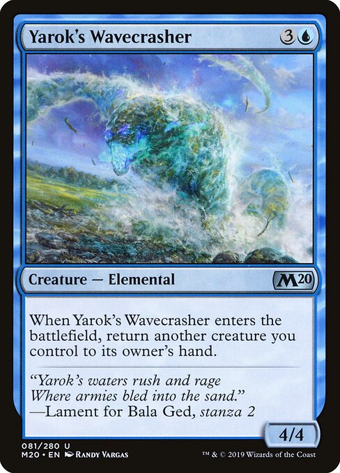 Yarok's Wavecrasher - Core Set 2020 - 81
