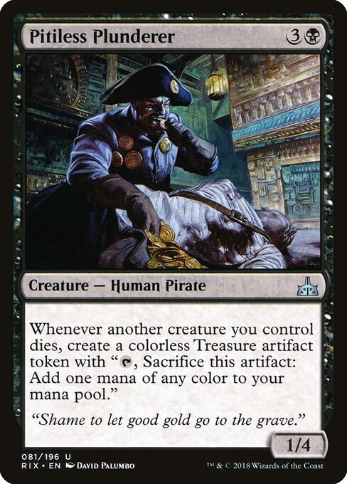 Pitiless Plunderer - Rivals of Ixalan - 81