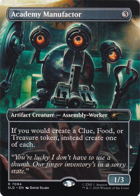 Academy Manufactor - Secret Lair Drop - 7094