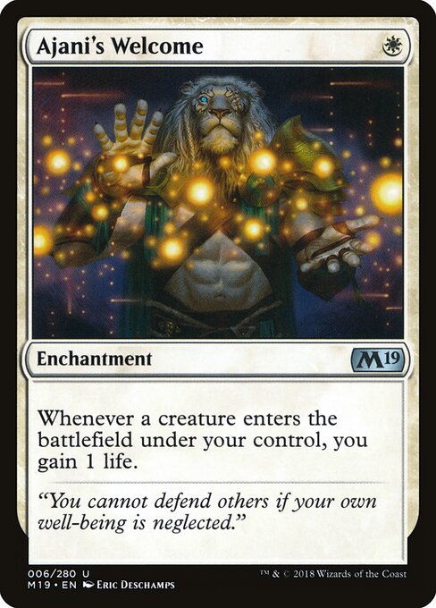 Ajani's Welcome - Core Set 2019 - 6