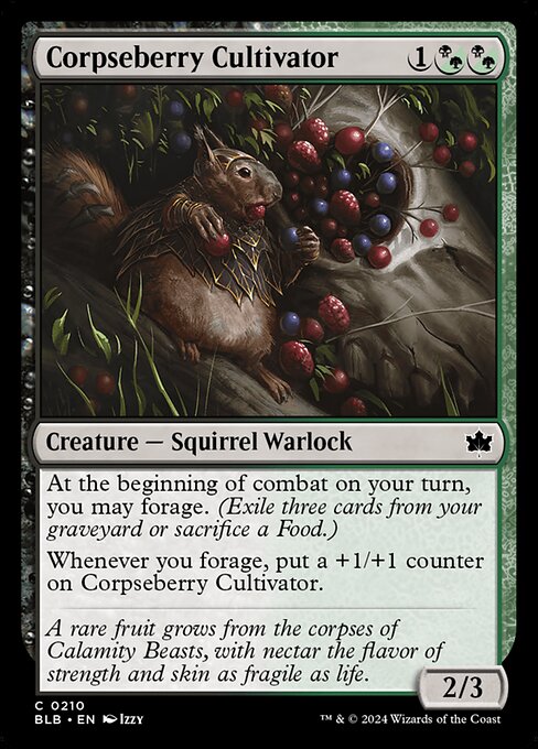 Corpseberry Cultivator - Bloomburrow - 210