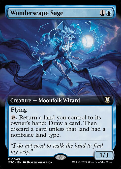 Wonderscape Sage - Modern Horizons 3 Commander - 49