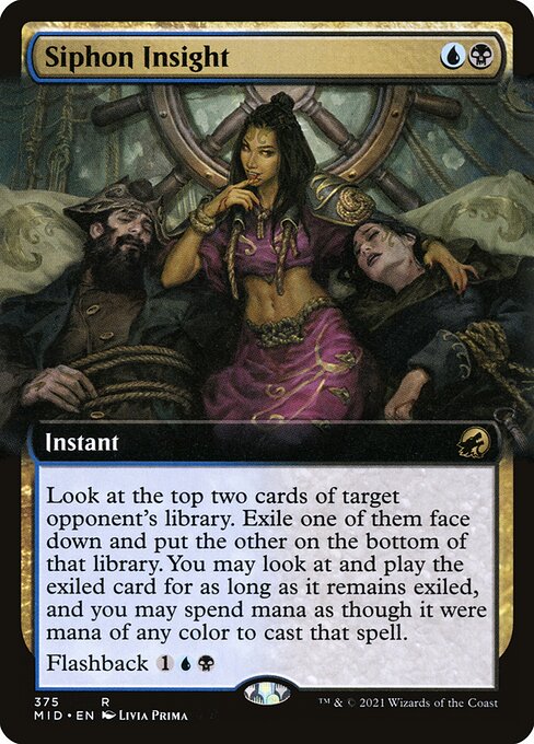 Siphon Insight - Innistrad: Midnight Hunt - 375