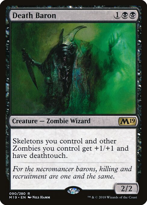 Death Baron - Core Set 2019 - 90