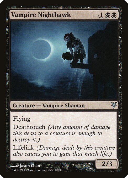 Vampire Nighthawk - Duel Decks: Sorin vs. Tibalt - 12