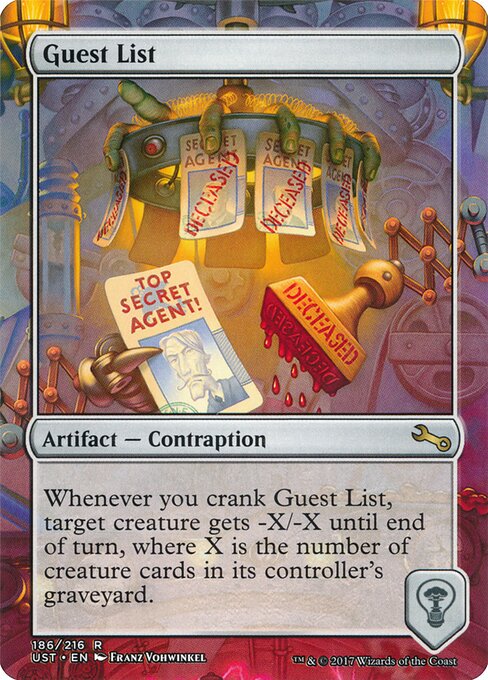 Guest List - Unstable - 186