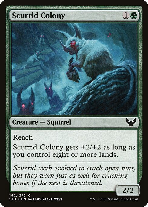 Scurrid Colony - Strixhaven: School of Mages - 142