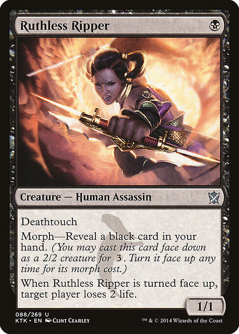 Ruthless Ripper - Khans of Tarkir - 88