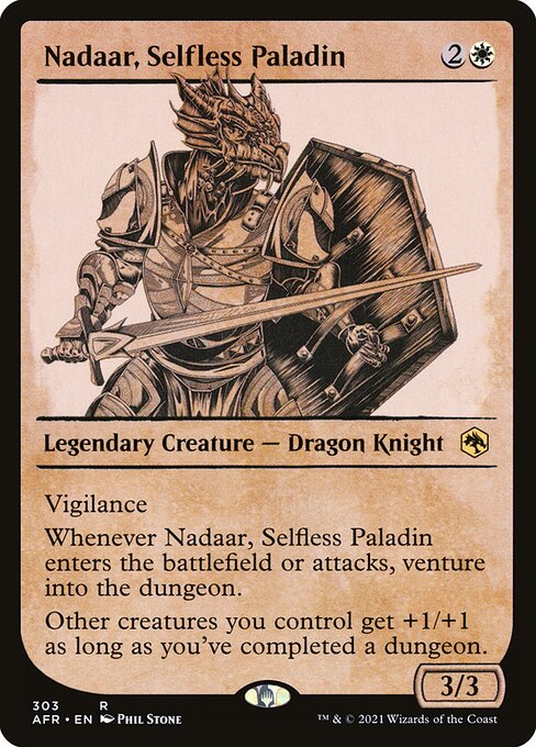 Nadaar, Selfless Paladin - Adventures in the Forgotten Realms - 303