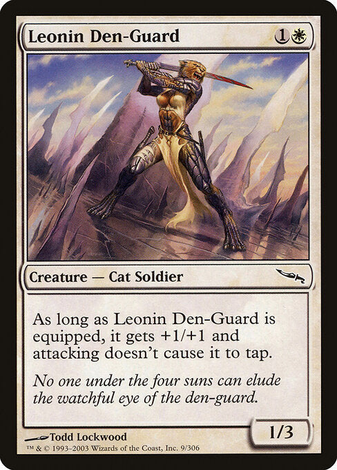 Leonin Den-Guard - Mirrodin - 9