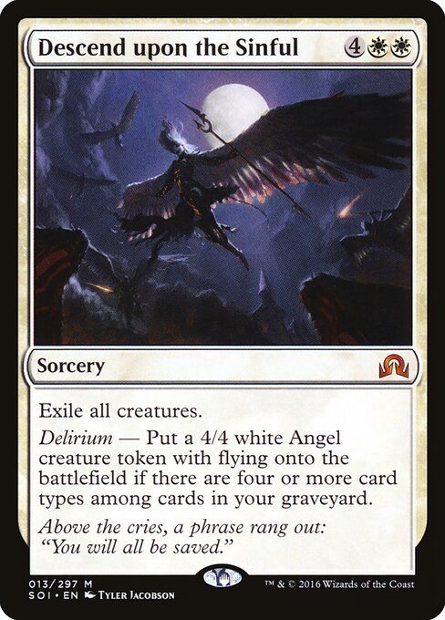 Descend upon the Sinful - Shadows over Innistrad - 13