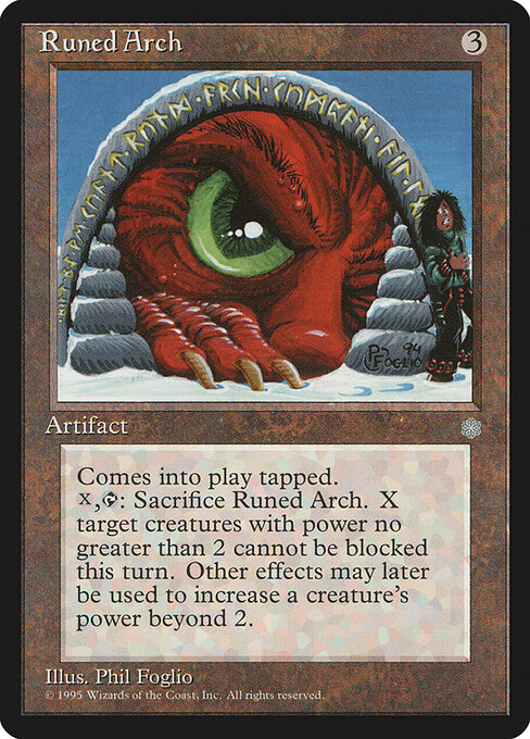 Runed Arch - Ice Age - 334
