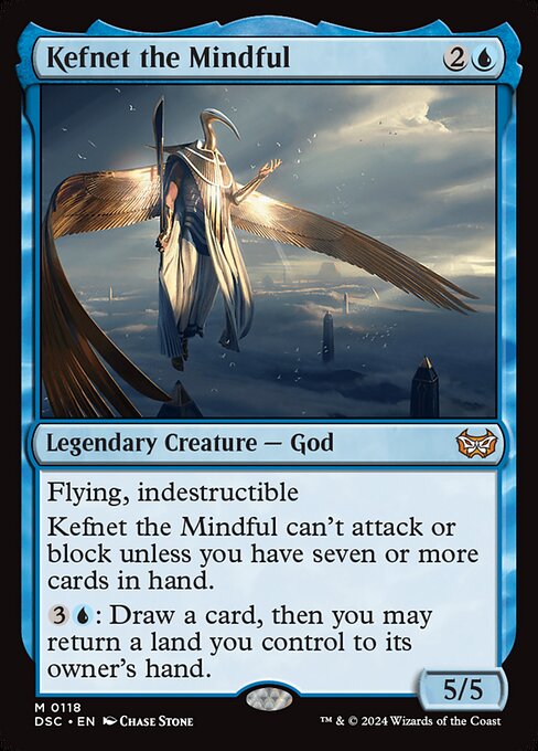 Kefnet the Mindful - Duskmourn: House of Horror Commander - 118