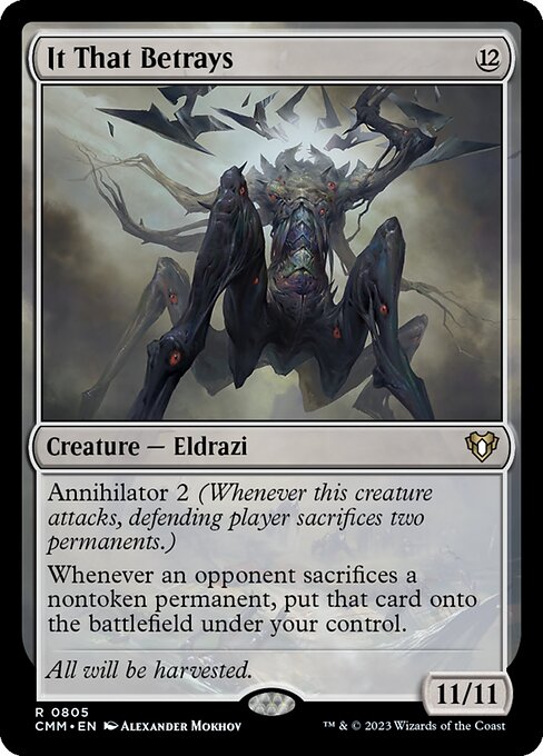 It That Betrays - Commander Masters - 805