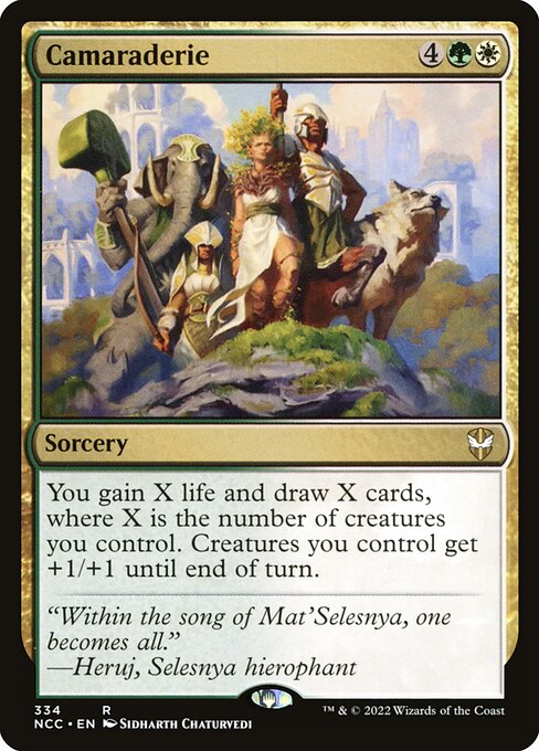 Camaraderie - New Capenna Commander - 334