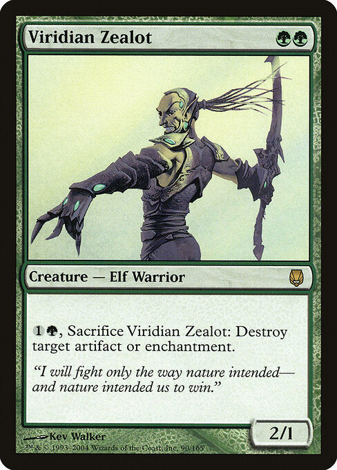 Viridian Zealot - Darksteel - 90