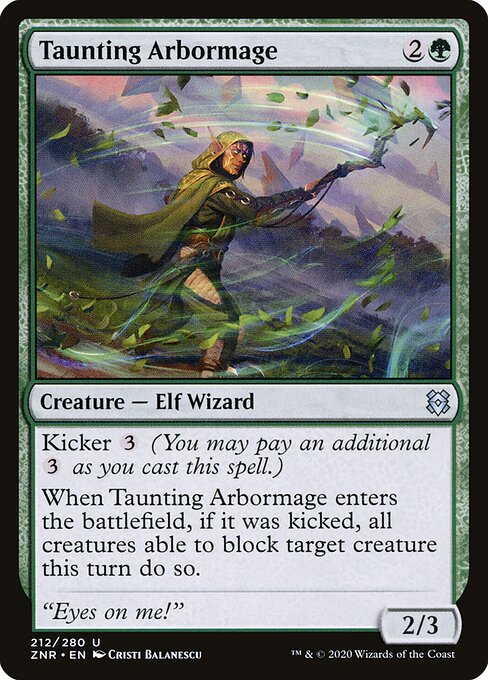 Taunting Arbormage - Zendikar Rising - 212