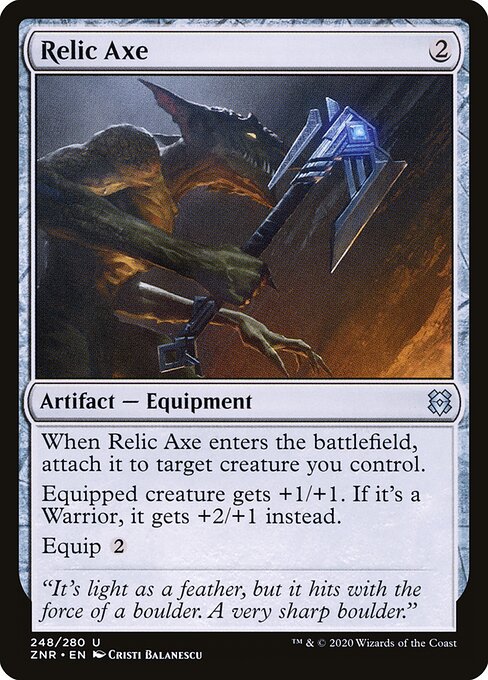 Relic Axe - Zendikar Rising - 248