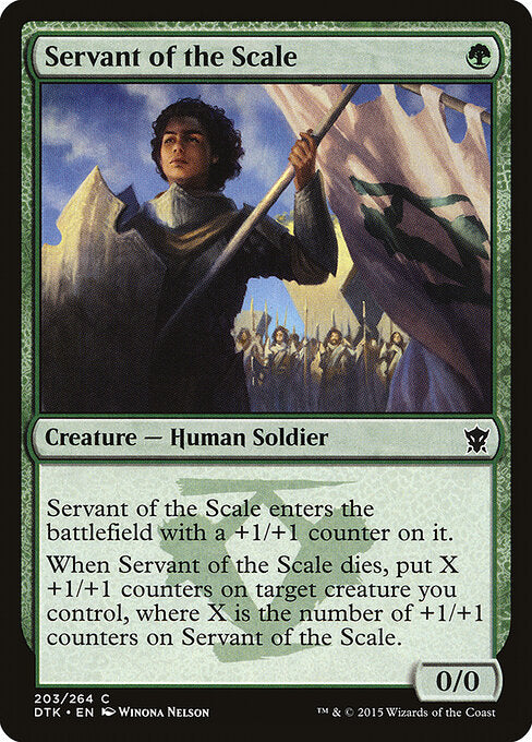 Servant of the Scale - Dragons of Tarkir - 203