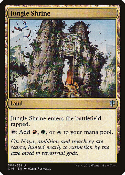 Jungle Shrine - Commander 2016 - 304