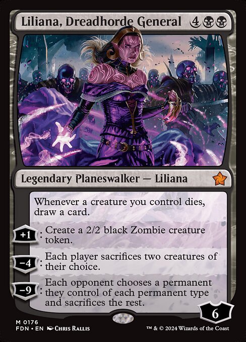 Liliana, Dreadhorde General - Foundations - 176