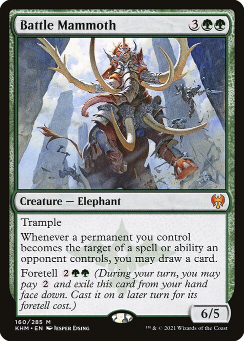Battle Mammoth - Kaldheim - 160