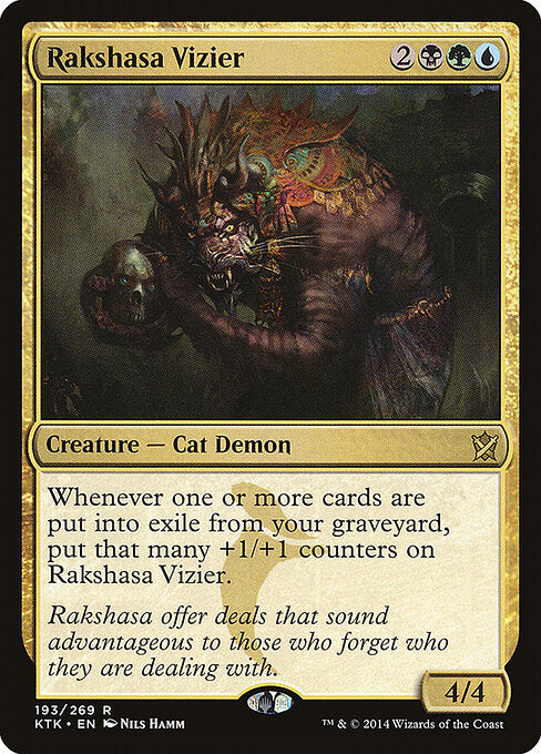 Rakshasa Vizier - Khans of Tarkir - 193