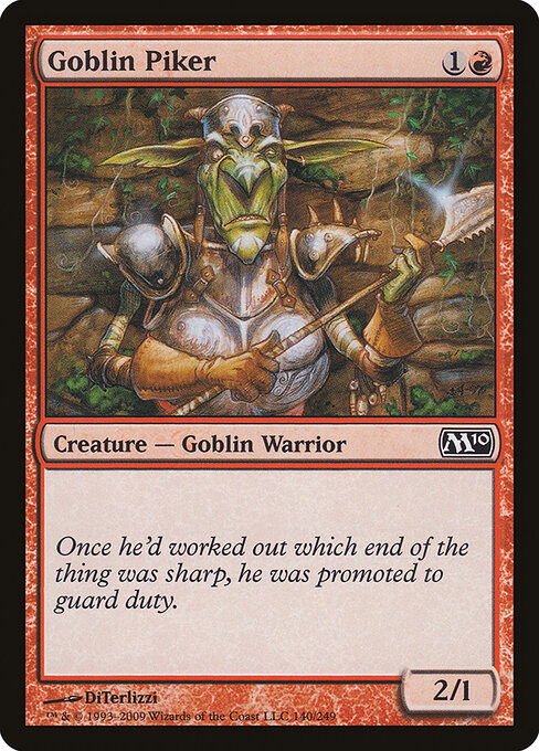 Goblin Piker - Magic 2010 - 140