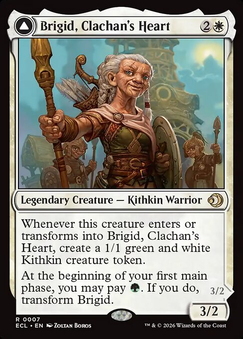 Brigid, Clachan's Heart // Brigid, Doun's Mind - Lorwyn Eclipsed - 7