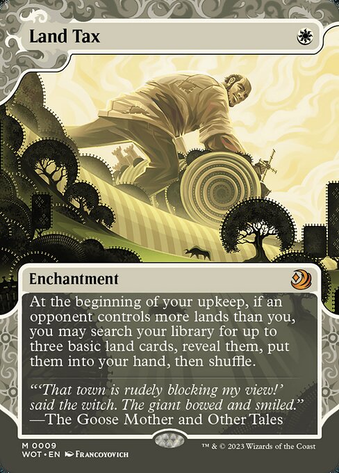 Land Tax - Wilds of Eldraine: Enchanting Tales - 9