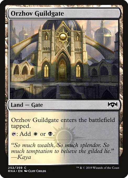 Orzhov Guildgate - Ravnica Allegiance - 252