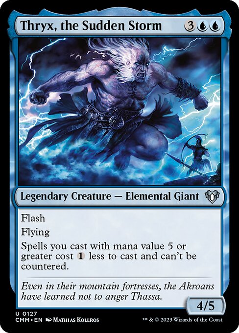 Thryx, the Sudden Storm - Commander Masters - 127