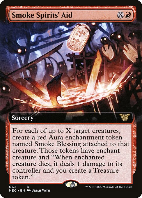 Smoke Spirits' Aid - Neon Dynasty Commander - 62