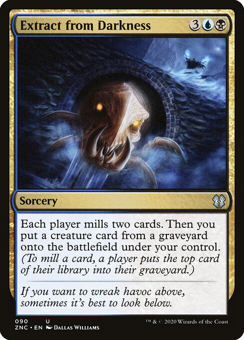 Extract from Darkness - Zendikar Rising Commander - 90