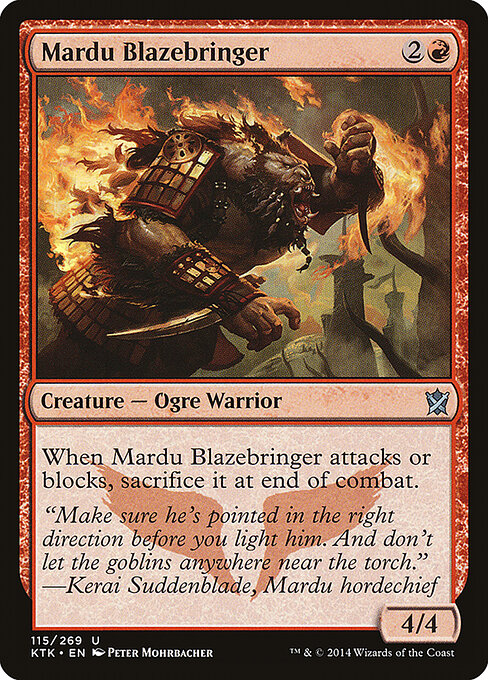 Mardu Blazebringer - Khans of Tarkir - 115