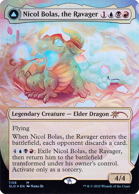 Nicol Bolas, the Ravager // Nicol Bolas, the Arisen - Secret Lair Drop - 1158