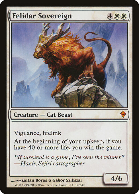 Felidar Sovereign - Zendikar - 12